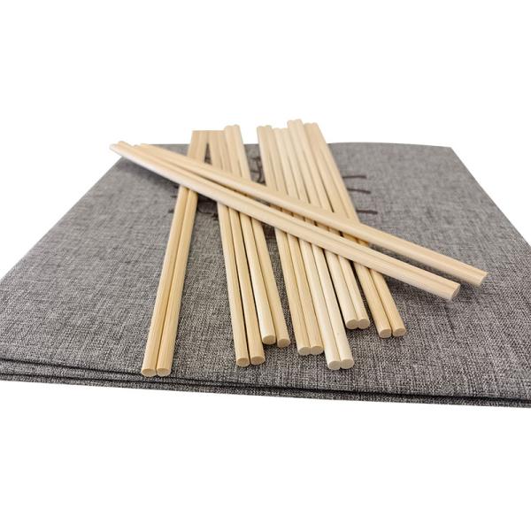 Custom Logo Engraved Disposable Chopsticks Eco-Friendly Tensoge Bamboo Chopsticks with Paper Sleeves