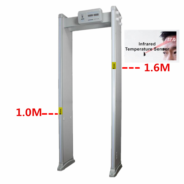 Multi Zones Walk Through Metal Detector for Airport / Customs / Port / Station