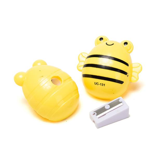 65Mn Honey Bee Portable Pencil Sharpener Handheld