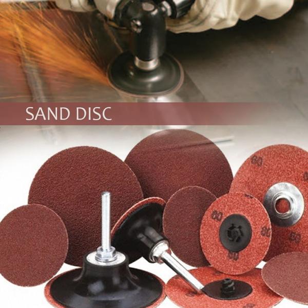 Rolco Sanding Disc Pad Holder Aluminum / Silicon Carbide / Zirconia Sanding Pads