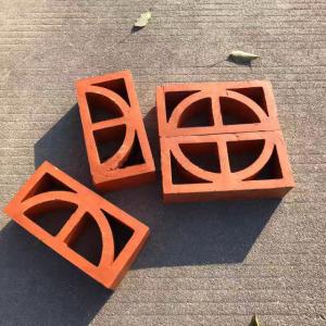 Natural Terracotta Hollow Clay Blocks Brick Material Building Wall Panels Decorative Breeze