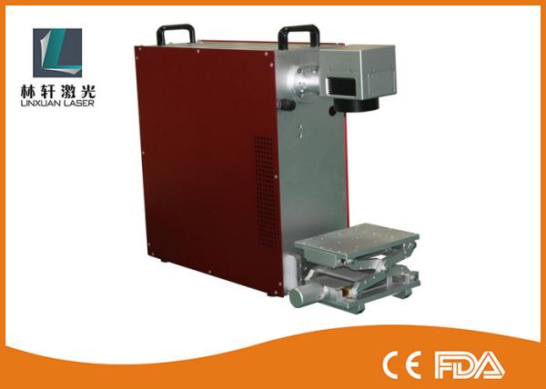 Quality Handheld Laser Engraving Machine , Industrial Laser Marker With Rotary Device for sale