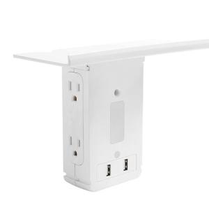 Buy cheap Wall Power Socket with Surge Protector ETL cETL Passed 4 Outlets 2USB Night Light product