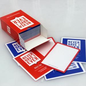 Buy cheap Custom Card Game Printing Air/Sea/Express Shipping Options Offset Printing Method Customizable Design product