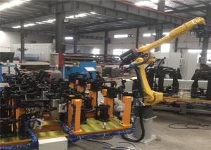 High Efficiency Auto Robotic Welding Systems 0.08mm Positional Repeatability