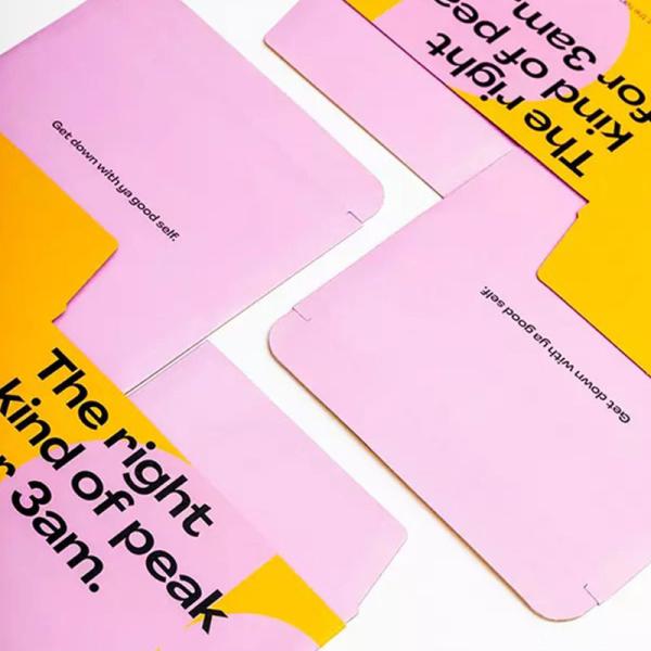 CMYK Glossy Corrugated Beverage Boxes 300gsm C1S Double Side BSCI For Food