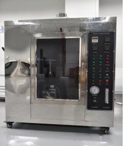 Buy cheap UL94 Flammability Testing Equipment Horizontal Vertical Flammability Tester product