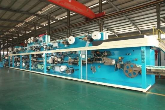 Quality High Speed Pampers Making Machine 380V Three Phase for sale