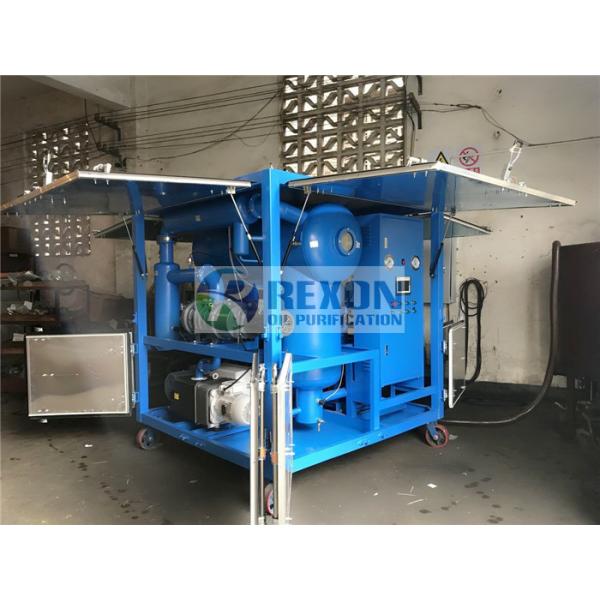 Weather Proof Type High Efficiency Vacuum Transformer Oil Purifier Machine for Power Plant Maintenance