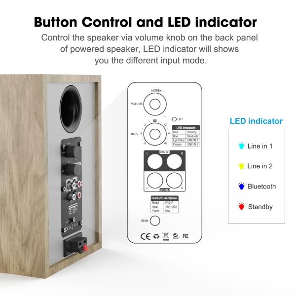 120W Power Bluetooth Audio Speakers With 26.5 Inch Woofer Multifunctional