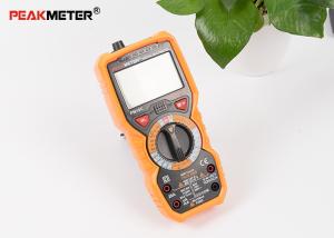 Buy cheap Multifunctional True Rms Digital Multimeter , Capacitance Digital Multi Tester product