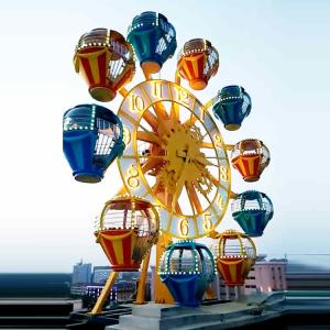 European Grand Ferris Wheel Height 15m Customzed Size Long Working Life
