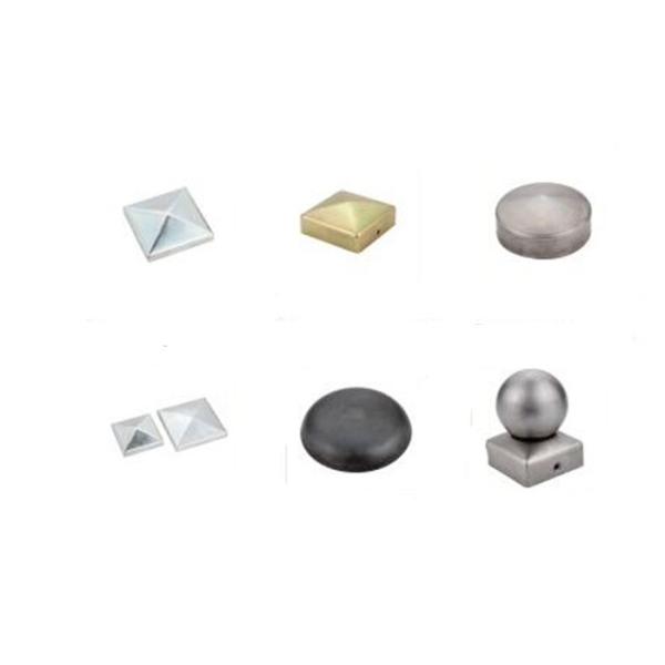 1.5 Inch 2 1/2 Inch 1 1/2" Square Metal Post Caps 5 X 5 3 X 3 4 X 4 With Neck