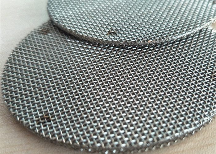 5 10 15 Micron Sintered Mesh Screen 5 Layer SS Fluidization Plate