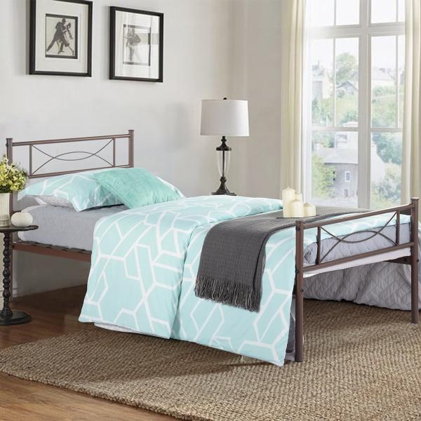 12 Inch Heavy Duty Bed Frame Headboard And Footboard Box Spring Replacement