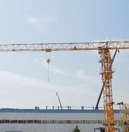 Quality 6t Capacity  Topkit Tower Cranes Flattop Qtz80 for sale