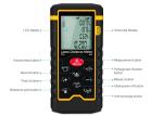 Versatile Digital Laser Distance Meter 100m Volume Measurement Instruments