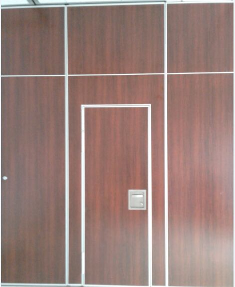 Moving Vinyl Metal Partition Wall Fabric Training Room Folding Partition