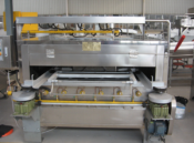 Flour coated peanut processing equipment