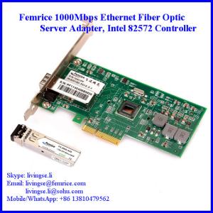 Buy cheap 1000Mbps Single Port Server Adapter, Server Ethernet Network Card product