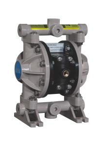 China Stainless Steel Air Driven Double Diaphragm Pump Noise Level 85 Db on sale
