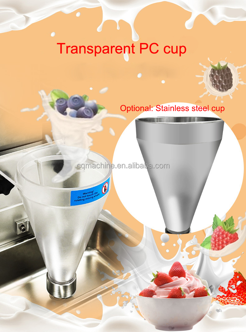 Ice Cream Swirl Machine Ice Cream Blender Ice Cream Mixer Machine Ice Cream Fruit Mixer