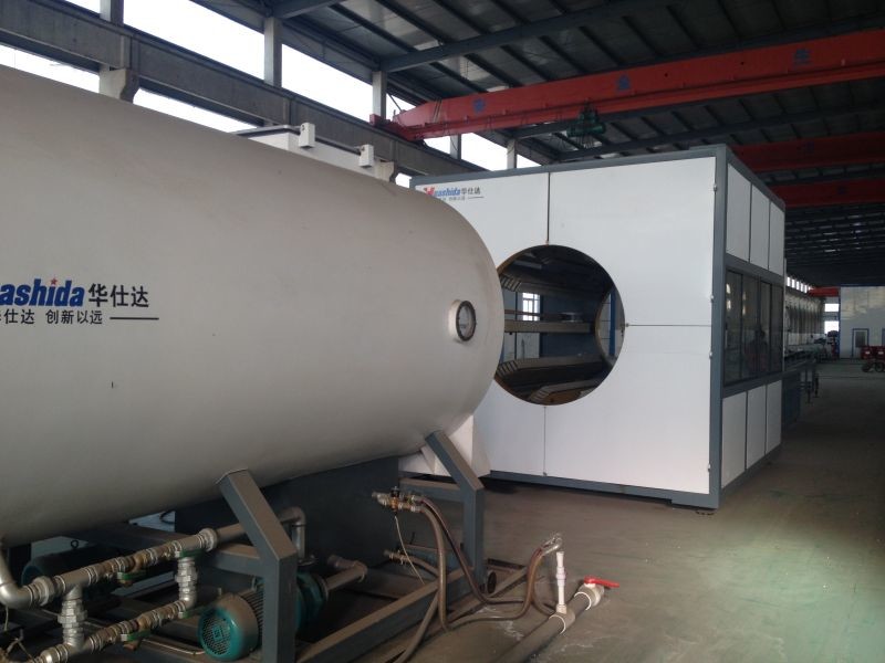 HDPE Plastic Pipe Production Line For Large Corrugated Pipe Making PPR Pipe Production Line