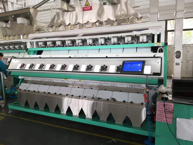 CCD384 Rice Color Sorter , Color Sorting Machine , Color Selector for Grain. Wheat. Corn