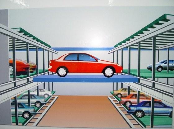 Quality Comb Exchange Multi Storey Parking System 6 Layer 2200kg for sale