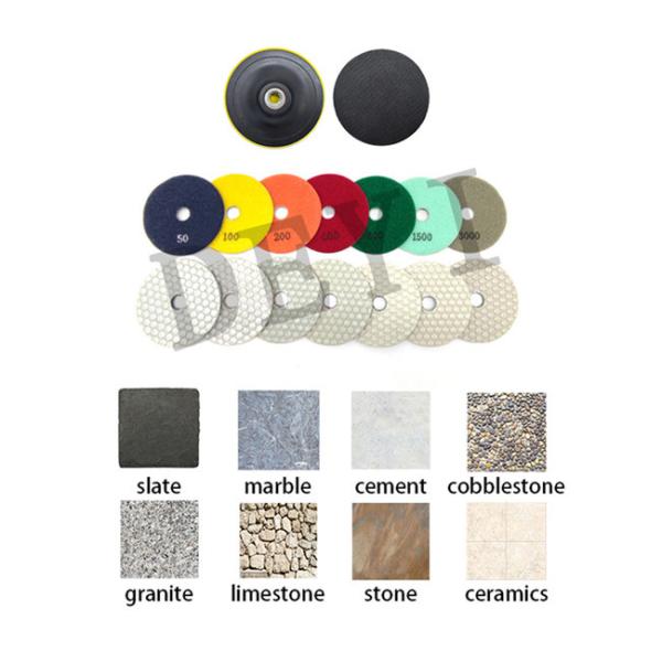 4 Inch 3mm Diamond Polishing Pad