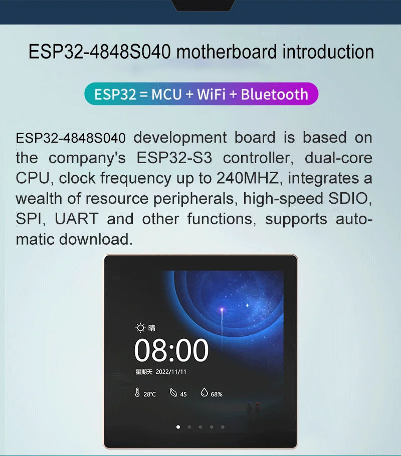 High-Performance 4.0 inches LCD Display with 5V Operating Voltage for -30C-80C