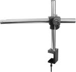 Multi Position Microscope Boom Stand Weighted Base Single Or Dual Arm