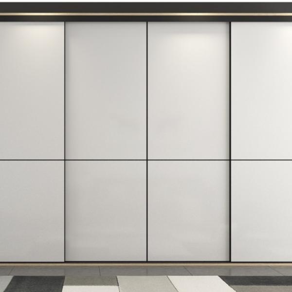 Quality Manufacturer Adjustable Sliding Door Wardrobe 7ft ISO9001 Certificated for sale