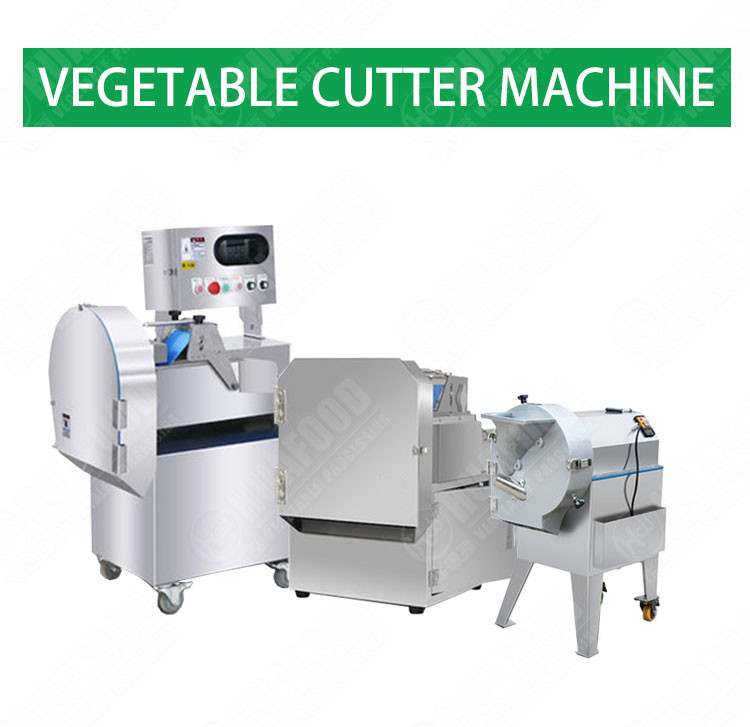 1000kg/h Multifunction Vegetable Cutting Machine Fruit And Vegetable Slicer Cutter