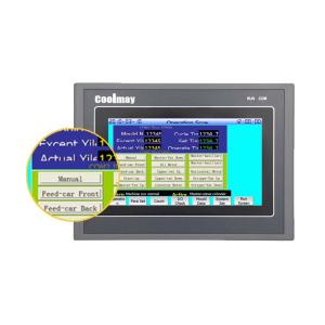 Buy cheap 24DI 20DO 3G HMI PLC Combo PID Auto Tuning Linear Arc Interpolation product