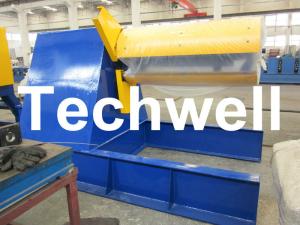 Buy cheap Custom Hydraulic Auto Recoiler Curving Machine With 0 - 15m/min Rewind Speed product