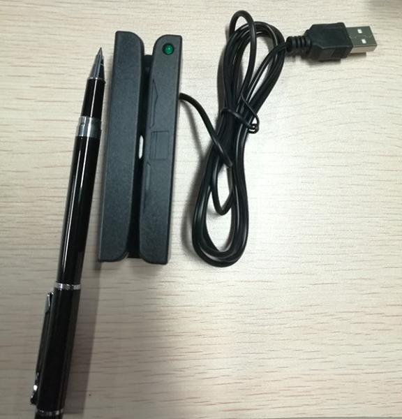 Quality Mini USB Magnetic Mag Magstripe Swiper Stripe Card Reader Track 1, 2, 3 for sale