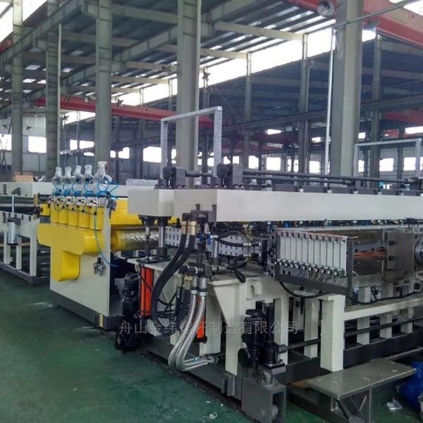 Granule Plastic Board Extruder Machine and Easy to Operate with 1500 rpm Screw Speed