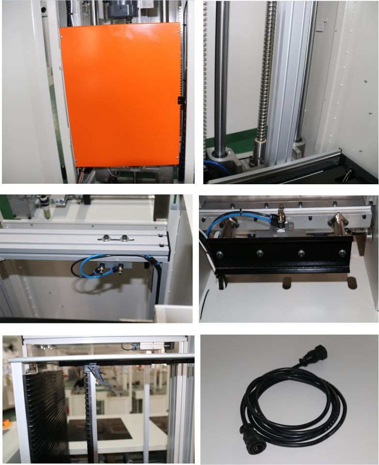 Multi Magazine PCB Loader And Unloader Full Auto For Led Assembly Line