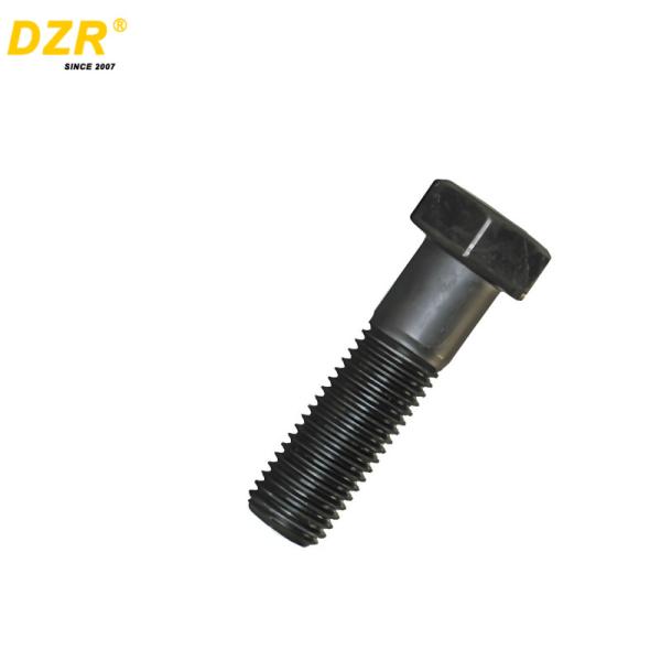 40Cr Material Hex Cap Bolt Zinc Plated No.6V5845 M20X2.5X70mm Fits Caterpillar Excavator