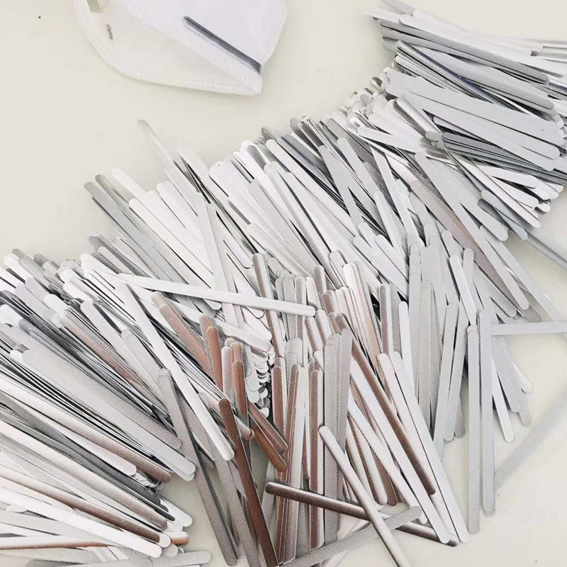 4.0mm Self Adhesive Aluminium Inlay Strips Nose Wire Bridge