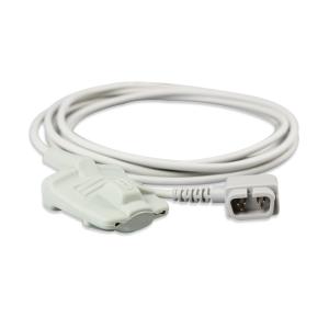 China DB9-6P TPU Reusable SpO2 Sensor Cable Gray 3.0M Adult Finger Tip For CSI on sale