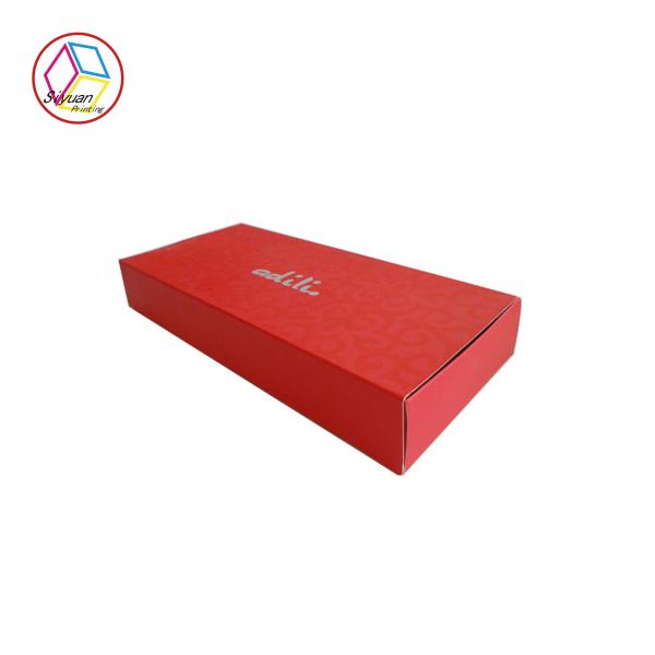 Quality Personalized Handmade Craft Paper Gift Box With Information Card Inside for sale