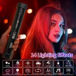 Built In Magnet RGB LED Tube Light CRI 96 , Youtube Vlogging Kit With FX Mode
