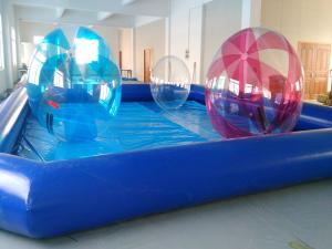 Inflatable Water Park Amusement With Pools And Slides Outdoor Inflatable Water Park