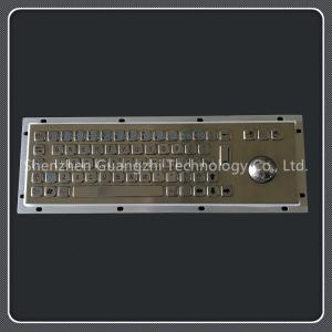 Buy cheap 68 Keys Type Industrial Keyboard With Trackball Good Explosion Resistant Performance product