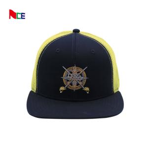 Richardson 112 6 Panel Trucker Snapback Cap Polyester Cotton Material