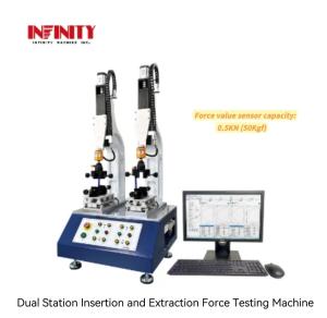 Buy cheap High Applicability Dual Station Insertion And Extraction Force Testing Machine product