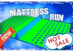 Challenge Green Inflatable Obstacle Course Part Race for Run Mattress