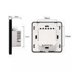 Zigbee/Wifi Smart Curtain Switch Tuya App Remote Shutter Home Interior Voice